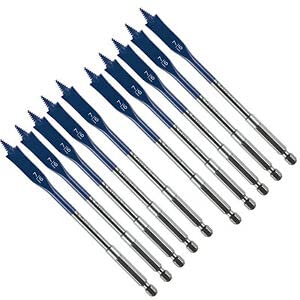 TJPoto DSB1004B Spaten-Bits, 1,1 cm x 15,2 cm, Ersatzteil für Bosch, 10 Stück TJPoto DSB1004B Spaten-Bits, 1,1 cm x 15,2 cm, Ersatzteil für Bosch, 10 Stück von TJPoto