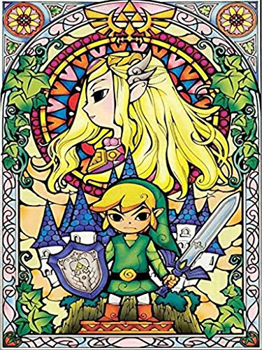 5D DIY Diamond Painting The Legend of Zelda 40,6 x 50,8 cm Full Round Drill Strass Stickerei für Wanddekoration von TLart