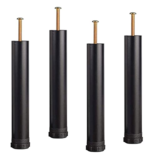 TMKDNNKG 4er-Set verstellbare Möbelbeine, 22 mm Gewinde, Bettrahmen-Zylinderbeine mit 400 kg Tragkraft, Schwarze Ersatzfüße für Bettrahmenträger, 20 cm Höhe TMKDNNKG 4er-Set verstellbare Möbelbeine, 22 mm Gewinde, Bettrahmen-Zylinderbeine mit 400 kg Tragkraft, Schwarze Ersatzfüße für Bettrahmenträger, 20 cm Höhe von TMKDNNKG