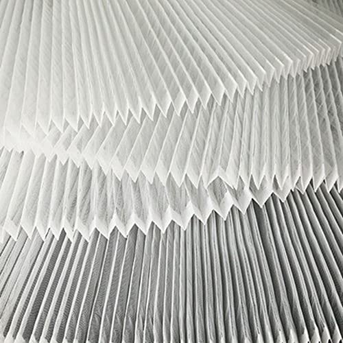 3D-Falten-Chiffon-Stoff 2m*150cm Tulle Tüll DIY Organza Stoffe zum Nähen Tüllstoff Meterware Deko-Stoff für Hochzeit Party Geschenke Basteln Dekoration von TMTGTS