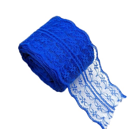 TMTGTS Breites Spitzenband 4.5cm*30 Yards Nicht-Elastische Dekorative Spitzen-Rollen Bunte Spitzenrolle Vintage-Spitzenborte DIY Dekorative LaceDekoband Für Design Geburtstag Party-AktivitäTen(3#) von TMTGTS