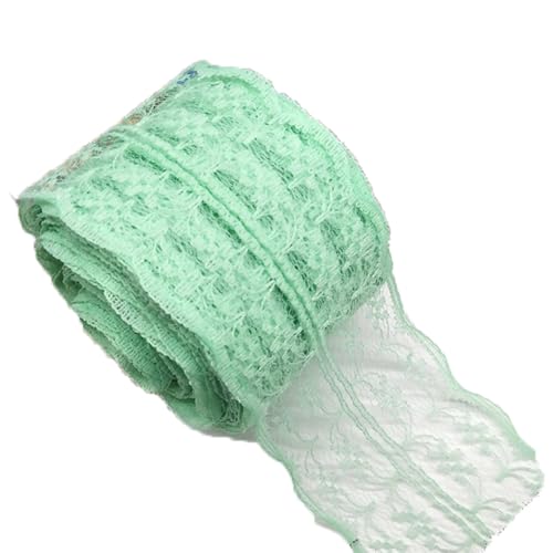 TMTGTS Breites Spitzenband 4.5cm*30 Yards Nicht-Elastische Dekorative Spitzen-Rollen Bunte Spitzenrolle Vintage-Spitzenborte DIY Dekorative LaceDekoband Für Design Geburtstag Party-AktivitäTen(5#) von TMTGTS