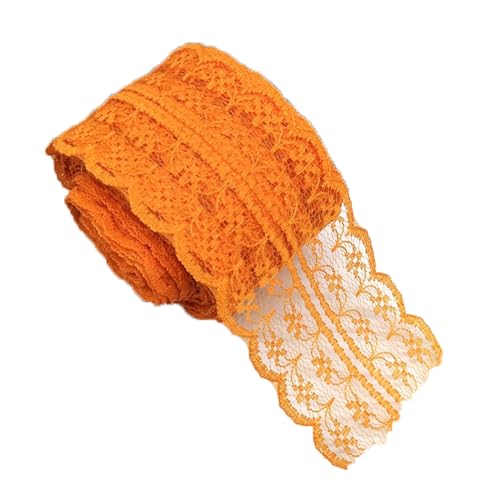 TMTGTS Breites Spitzenband 4.5cm*30 Yards Nicht-Elastische Dekorative Spitzen-Rollen Bunte Spitzenrolle Vintage-Spitzenborte DIY Dekorative LaceDekoband Für Design Geburtstag Party-AktivitäTen(6#) von TMTGTS