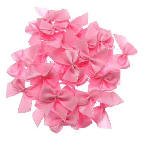 TMTGTS Mini Satinband Schleifen 500 Stück Kleine Schleifen Bunte Mini Bows 2,5CM Schleife Farbe Fertige Schleifen Klein Geschenkschleifen für Weihnachten Hochzeit Deko Karten DIY Basteln (2#) von TMTGTS