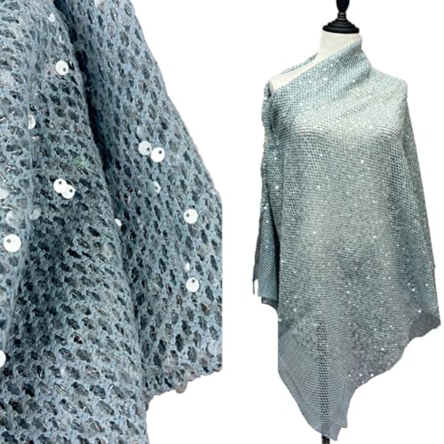 TMTGTS Pailletten Stoff 125cm*4 Yards Netzstoff paillettenstoff mesh Stoffe Glitzerstoff glänzende Dekostoff karnevalsstoffe Netzgewebe fischnetz Sequenzstoff zum Nähen Abendkleid Taschen Röcke TMTGTS Pailletten Stoff 125cm*4 Yards Netzstoff paillettenstoff mesh Stoffe Glitzerstoff glänzende Dekostoff karnevalsstoffe Netzgewebe fischnetz Sequenzstoff zum Nähen Abendkleid Taschen Röcke von TMTGTS