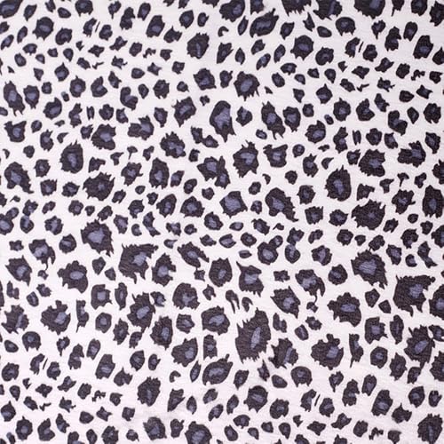 TMTGTS Samt-Tierdruck-Stoff Polyester Samt Leopard Weich Faux Fake Fur Short Pile Siberian Tiger Fabric Zebra Bedruckter Tierdruck Samtstoff zum Nähen von Bekleidung und Dekorationen jeder Art(14#) von TMTGTS