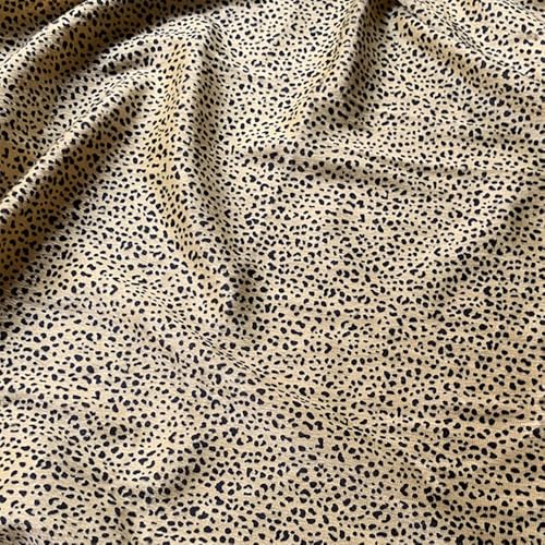 TMTGTS Samt-Tierdruck-Stoff Polyester Samt Leopard Weich Faux Fake Fur Short Pile Siberian Tiger Fabric Zebra Bedruckter Tierdruck Samtstoff zum Nähen von Bekleidung und Dekorationen jeder Art(31#) von TMTGTS