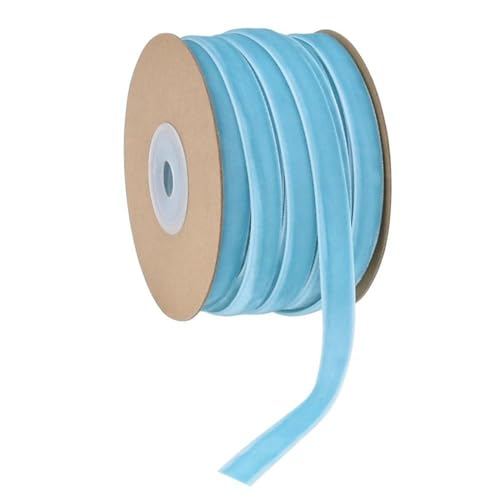 TMTGTS Samtband 10mm*20 Yards Velvet Ribbon Samt Dekoband Geschenkband Samtband Weihnachts Samtband für Weihnachten Haarschmuck Geschenk Verpackung Weihnachtsbaum DIY Dekoband samt Satinband von TMTGTS