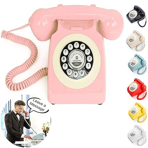 TMXKOOK Retro Style Audio Gästebuch für Hochzeiten und Partys - Nehmen Sie angepasste Nachrichten auf Ihrem Telefon auf - perfekt für Geburtstage und Vermietung von TMXKOOK