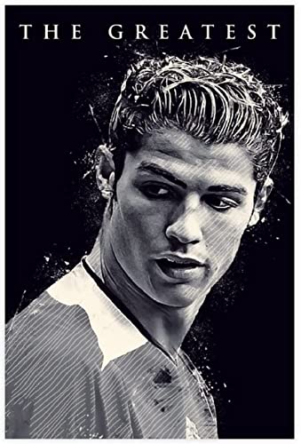 TMXON 5D-Diamantmalerei zum Selbermachen, Kristall-Strassmalerei, Fußballspieler Cristiano Ronaldo, Sport (46), Stickbilder, Kunsthandwerk für Erwachsene und Kinder, 30 x 40 cm von TMXON