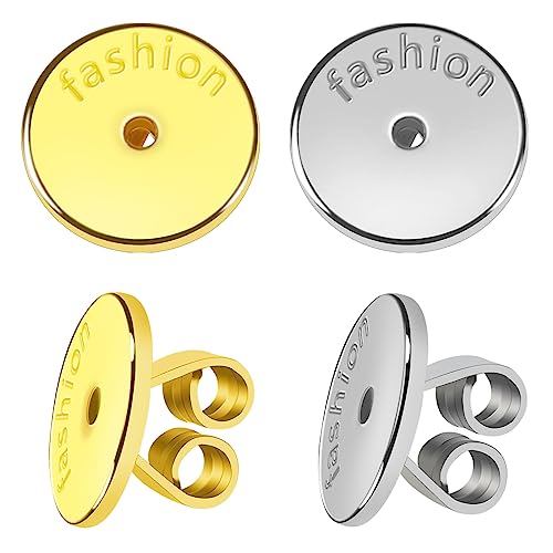 TOAOB 8 Stück 18K Vergoldet Ohrring Verschlüss 925 Silber Schmetterling Verschluss Ohrringe Rücken Stopper Ohrstopper Ohrringheber 8mm Earring Backs für Ohrstecker Verschluss Schmuckherstellung von TOAOB THE ONE AND ONLY BABY