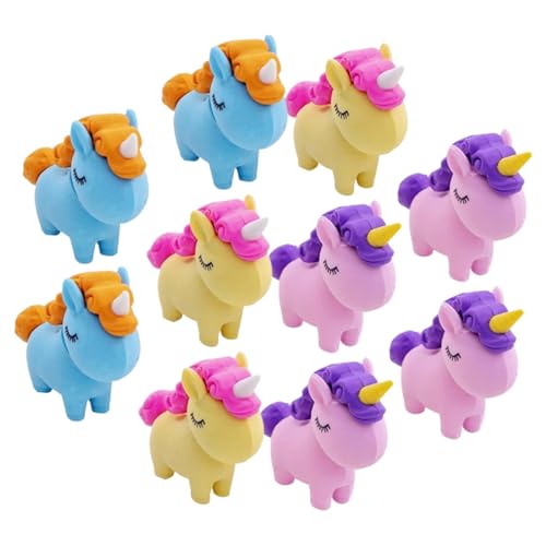 TOBBOMEY 10 Stück Teiliges Radiergummis Einhorn Praktische Leichte Radiergummis für Schüler Büro und Designer Kompakt und Einfach zu Verwenden als Party Mitgebsel für Junge Zufällige Farbe TOBBOMEY 10 Stück Teiliges Radiergummis Einhorn Praktische Leichte Radiergummis für Schüler Büro und Designer Kompakt und Einfach zu Verwenden als Party Mitgebsel für Junge Zufällige Farbe von TOBBOMEY