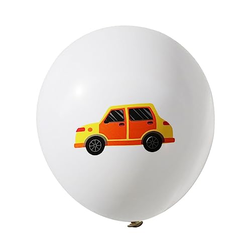 TOBBOMEY 30St Latexballons Schwarzgoldenes Luftballon-Girlanden-Set Luftballons rosa beige Luftballons Ballons Dekoration LED-Ballonlichter Partyballons Ballons Auto bedruckte Luftballons von TOBBOMEY