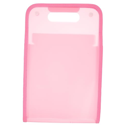 Aktenhalter erweiterbarer Dokumentenhalter Erweiterbarer Papier-Organizer Bindemappen storage boxes aufbwahrungs-box Erweiterbarer Datei-Organizer tragbare Aktentasche Abs Rosa TOGEVAL von TOGEVAL