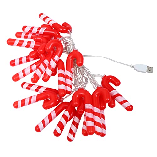 TOGEVAL 1 Satz 3 Weihnachtslichter aus Zuckerrohr USB-aufladbares Licht dekorative Lichter weihnachtsbaumbeleuchtung weinachtsbaumbeleuchtung Weihnachtsbaum hängen dekorativer Rohranhänger von TOGEVAL