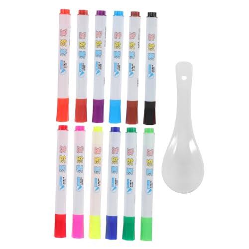 TOGEVAL 1 Satz Farbe schwimmender Stift acrylmarker stifte Marker für Kinder whiteboard stifte kinder stempelstifte für kinder schreibwaren Whiteboard-Marker für Schulmarker Plastik von TOGEVAL