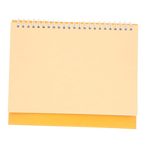 TOGEVAL 1 Satz Leerer Tischkalender Selber Machen Kalender-graffiti Dekor Kinder Zeichnen Kalender Büronotiz Mini-kalender Standkalender Stehender Staffelei-kalender Desktop-memo Papier von TOGEVAL