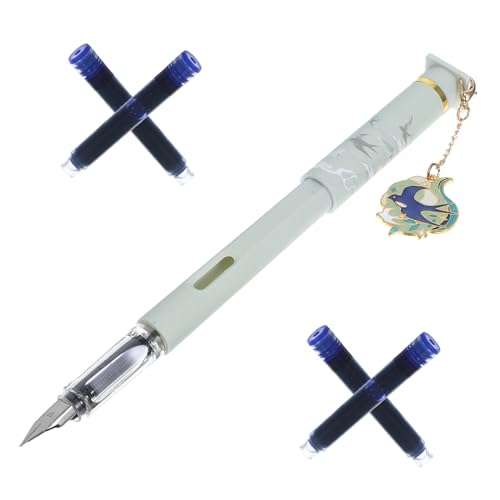 TOGEVAL 1 Set Antikes Stiftset, Nachfüllstifte Für Schilder, Metallstift Mit Feiner Spitze, Geschäftsstifte, Füllfederhalter, Geschäftsgeschenk Stift, Mehrzweck Schilderstifte, TOGEVAL 1 Set Antikes Stiftset, Nachfüllstifte Für Schilder, Metallstift Mit Feiner Spitze, Geschäftsstifte, Füllfederhalter, Geschäftsgeschenk Stift, Mehrzweck Schilderstifte, von TOGEVAL