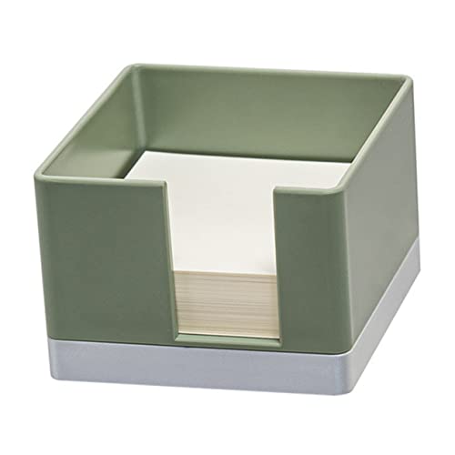 TOGEVAL 1 Set-Box für Haftnotizen Schreiben von Notizblöcken mit Abziehbildern Schulbedarf aufbewahrungsdose storage boxes Desktop-Organizer Notizblock mini Plastik von TOGEVAL