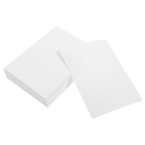 TOGEVAL 100 Blatt Fotopapier drucken Fotopapier bedrucken weißes Fotopapier leeres Hochglanzpapier aufkleberpapier glossy paper Fotopapier für den täglichen Gebrauch Broschürenpapier von TOGEVAL