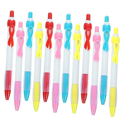 TOGEVAL 12St schreibutensilien schreibkladde tiarys ballpoint pen geburtstagsmitgebsl Stift für den täglichen Gebrauch Kugelschreiber für den täglichen Gebrauch Büro-Kugelschreiber Plastik von TOGEVAL