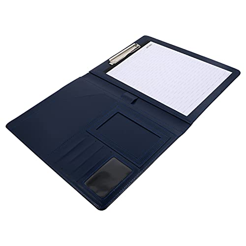 TOGEVAL 1stk Multifunktion Aler Aufbewahrung Clip A4 Business-portfolio-ordner A4 Geschäftsportfolio Tape Dispenser Schreibtisch Niedlich A4-ringbuch Ordner-organizer-tasche Blue Pu von TOGEVAL