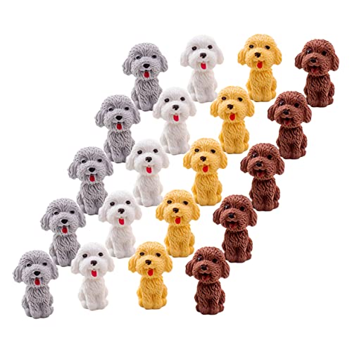 TOGEVAL 20St Hund Radiergummi Hündchen Welpengeschenke Kinderspielzeug Mini Mikrospielzeug Cartoon-Radiergummis Teddybären-Radiergummis Studentengeschenk Radiergummis schreiben von TOGEVAL