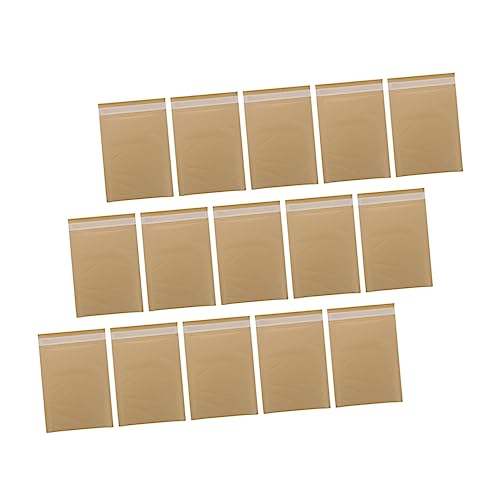 TOGEVAL 25 Stück Kraftpapier Selbstklebende Versandtaschen Reißfest für Versand von Wertvollen Gegenständen Wie Schmuck und Glasdekorationen TOGEVAL 25 Stück Kraftpapier Selbstklebende Versandtaschen Reißfest für Versand von Wertvollen Gegenständen Wie Schmuck und Glasdekorationen von TOGEVAL