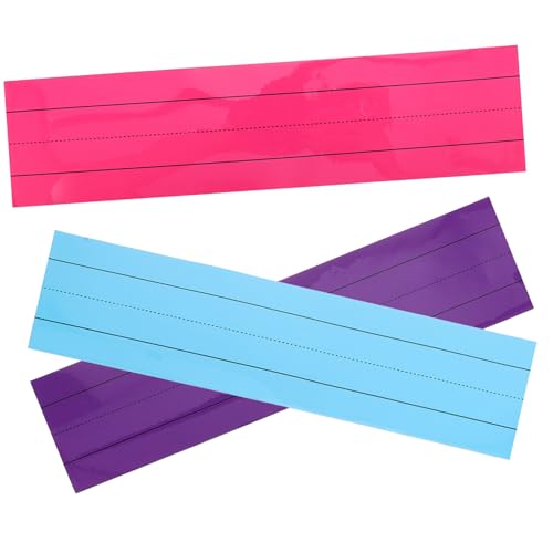 TOGEVAL 3Pcs Magnetic Memo Strips Magnetic Trockenlöschetiketten Trockener Löschmagnete Tägliche Trockenerase Board Magnetnotennotepads Für Kühlschrankmagnetbezeichnungen Memo Notizier von TOGEVAL