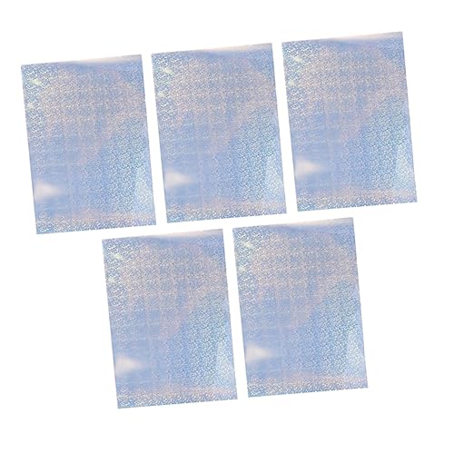 TOGEVAL 5 Blätter Druckpapier Fotopapier Transparentes Druckerpapier Bilddruckpapier Bedruckbares Vinyl-aufkleberpapier Drucker Fotopapier Glänzendes Fotopapier Vinylpapier Das Haustier von TOGEVAL