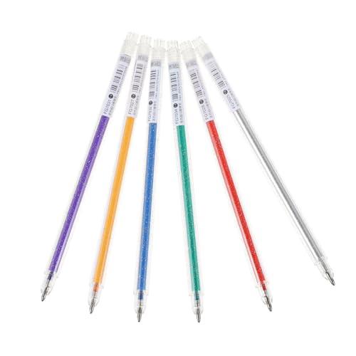 TOGEVAL 6st Aquarellstift Im Taschenformat Bunte Kugelschreiber Kritzelnder Gelstift Kreativer Gelstift Büro Stift Gelstift Für Die Schule Gelstift Studieren Neuheit Kugelschreiber Plastik von TOGEVAL