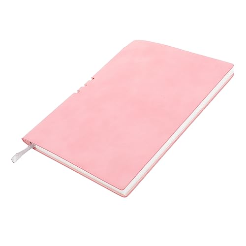 TOGEVAL A5-notizbuch Kreativer Business-notizblock Notizbuch Business-notizbuch Scrapbook-notizbuch Studenten Notizblock Selbstklebende Notizblöcke Mini-notizblock Kunstleder Rosa von TOGEVAL