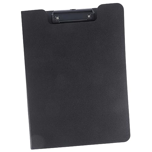 TOGEVAL Klemmbrett-Clip Schüler schreiben Tafeln Klemmbretter zeichnen Papierordner Büro-Hartfaserplatte write board clipboard Schreiben von Support-Boards Büro-Klemmbrett Metall Black von TOGEVAL