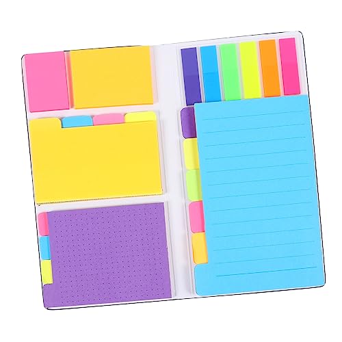 TOGEVAL Notizbuch Tagebuch schreibutensilien büroartikel office supplies Pläne the plan planen Bürobedarf Notizen Lesezeichen Taschenteiler Buntes Notizbuch Notizblock schreiben Colorful von TOGEVAL