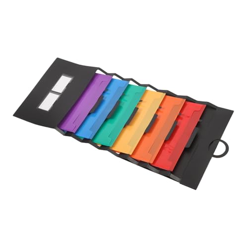 TOGEVAL Regenbogen-akkordeontasche Taschendiagramm Zur Dateispeicherung Outdoor Aktentasche Hängender Papierorganisator Hängeregistraturhalter Mehrlagige Dokumententasche Mail-organizer Pp von TOGEVAL