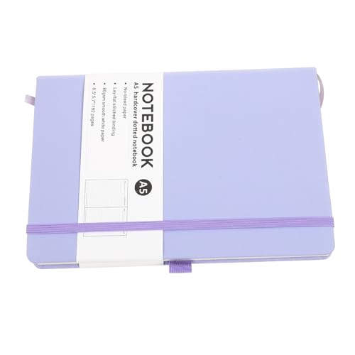 TOGEVAL Schülertagebuch Business-Notizbuch Hardcover-Notizbuch Notizbücher Notizblöcke meeting notebook schreibheft memoboard Notizblock lernen Terminplaner Notizblock Kunstleder pu Violet von TOGEVAL