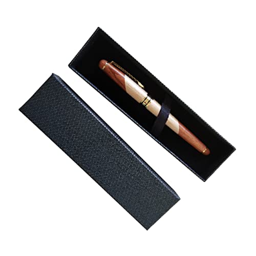 TOGEVAL Signierstift Set Rosé Kugelschreiber Mit Schwarzer Box Elegantes Schreibset Für Büro Und Schule Hochwertige Tinte Für Reibungsloses Schreiben von TOGEVAL