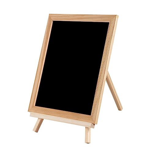 TOGEVAL kleine Tafel kinder staffelei kinderstaffelei educational toys black board magnet kreidetafel Kinder stehen Staffelei Tafel schreiben Tafel zeichnen magnetische Tafel Hölzern von TOGEVAL