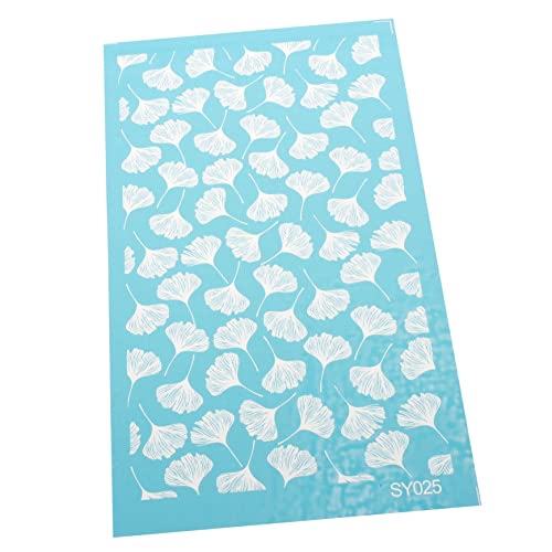 TOKIDNY 1 Blatt Siebdruck-Vorlage handgefertigte Ton-Bastelschablone Bastelvorlage aus Handdekor handwerkskunst stencil paper Tonform Formen zur Herstellung von Polymerton Polyester von TOKIDNY