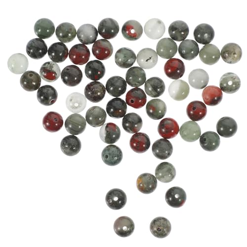 TOKIDNY 1 Saite Afrikanische Blutsteinperlen DIY Perlen Masse Schmuck Abstandsperlen Perlen liefert DIY-Perlen natursteinperlen gemstone beads schmuck DIY perlen Lose Perlen basteln von TOKIDNY