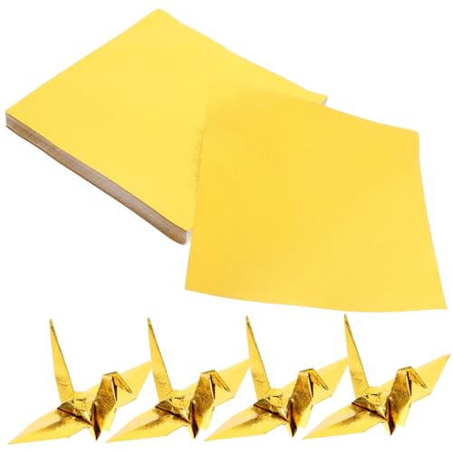 TOKIDNY 100 Blatt Quadratisches Origami Papier Doppelseitiges Faltpapier Für Kreative DIY Projekte Bastelpapier Für Kunst Und Handwerk von TOKIDNY