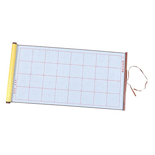 TOKIDNY 1stk Kalligraphie-wasserschreibtuch Wasserziehtuch Wand Leere Kalligraphie-schriftrolle Kalligrafie-kunstrolle Stift-kalligraphie-schriftrolle Bleichwandrolle Dekor Vlies Yellow von TOKIDNY