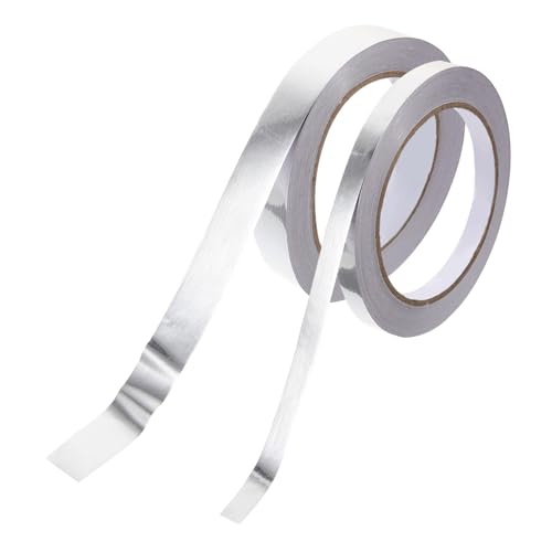 TOKIDNY 2 Rollen Dekoratives Metallic Klebeband Selbstklebendes Scrapbooking Tape Hochwertiges Klebeband Für Bastelprojekte Und Perfekt Für Und von TOKIDNY