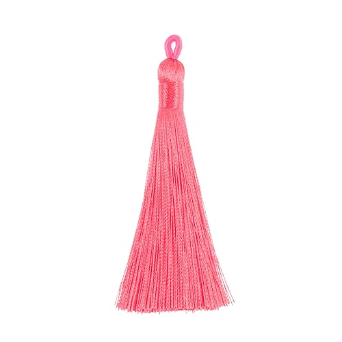 TOKIDNY 20 Stk Quasten-Ohrtropfen selber machen DIY keychain Solid color tassel kleine winzige Quasten Charme zum Selbermachen von Schmuck Quaste Schmuckanhänger hängender Quastenanhänger von TOKIDNY