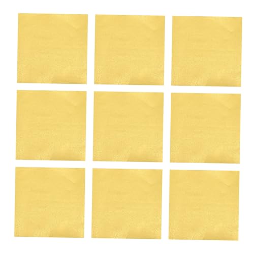 TOKIDNY 300 Stk Einseitiges Perlmutt-Origami origami papier kreativpapier papierbasteln farbiges Papier Bastelpapier handgeschöpftes papier selber machen Faltpapier selber machen Golden von TOKIDNY