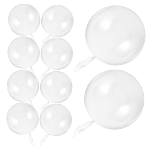 TOKIDNY 35 Stück Klare Bobo Luftballons Transparente Dekoration Für Geburtstagsfeiern Hochzeiten Babypartys Und Brautpartys Ideal Für Festliche Anlässe Und Kreative Arrangements von TOKIDNY