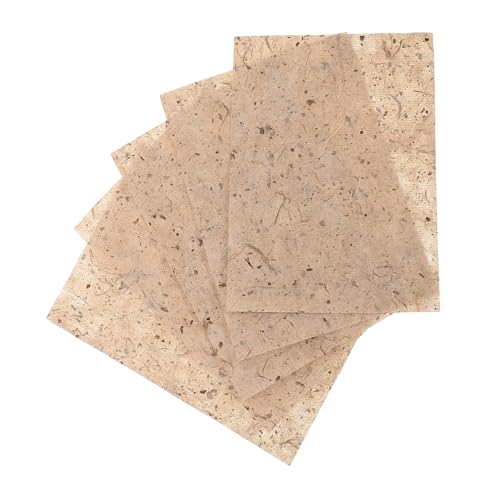 TOKIDNY 50 Blatt Maulbeerpapier Papier Für Kalligrafie Scrapbooking-papier Malpapier Mehrzweck-kalligraphiepapier Handgeschöpftes Papier Bastelpapier Selber Machen Handgemachtes Diy-papier von TOKIDNY