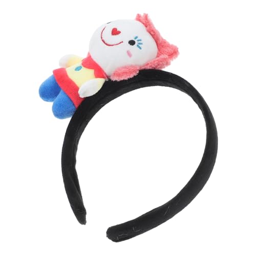 TOKIDNY Clown Stirnband Hüte Regenbogen Stirnband Clown Schuhe Clown Zubehör Zirkus Haarteil Clown Kostüm Clown Hüte Clown Perücke Stirnbänder Halloween Kostüme von TOKIDNY