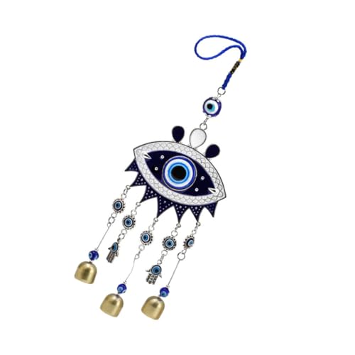 TOKIDNY Evil Eye Auto Hängeornament Blaue Schutzanhänger Dekoration Für Den Rückspiegel Glücksbringer Fürs Auto Blaues Auge Charme von TOKIDNY