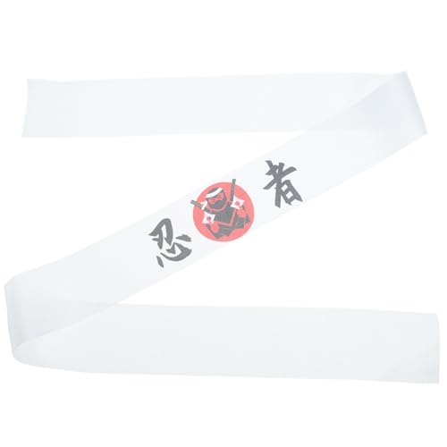 TOKIDNY Japanisches Kopftuch Stirnband Kochkostüm Herren Atmungsaktiv Karate Kopfband Dekoratives Stirnband Karate Sport Stirnband Sushi Kochkostüm Japanisches Stirnband von TOKIDNY